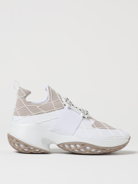 Roger Vivier: Sneakers Viv' Run Roger Vivier in mesh e gomma con fibbia gioiello
