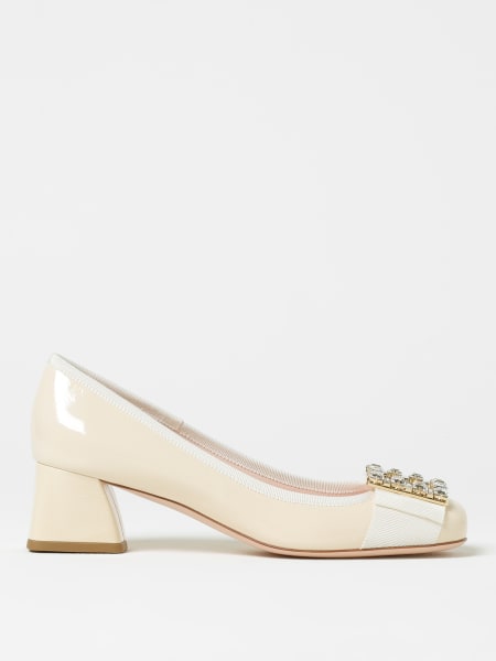 Décolleté Très Vivier Roger Vivier in vernice con fibbia gioiello >