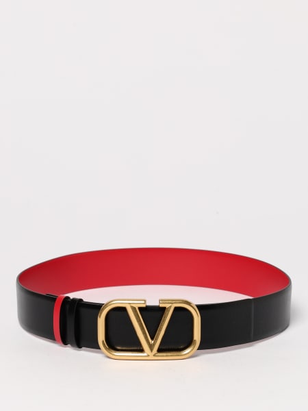 Cintura VLogo Signature Valentino Garavani reversibile in pelle >