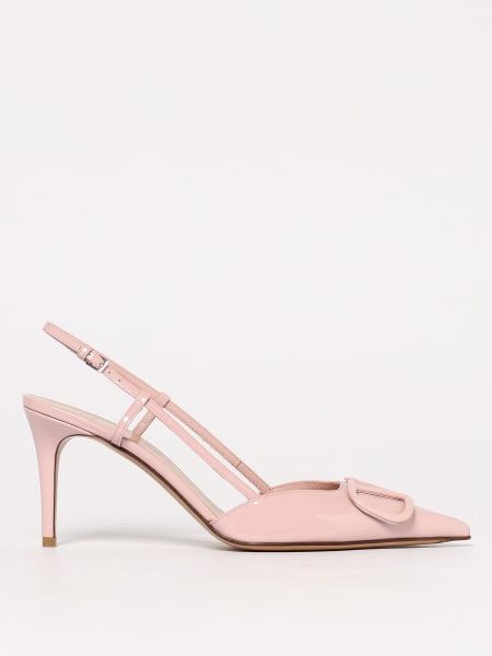 Slingback VLogo Signature Valentino Garavani in vernice >