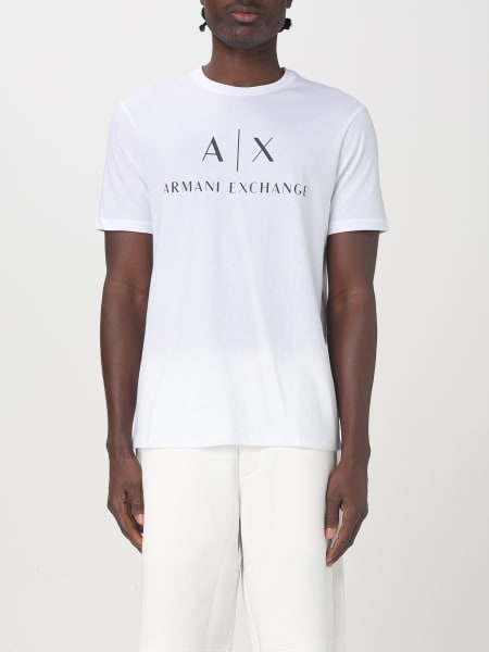 Tシャツ・カットソー ARMANI EXCHANGE Men T-shirt White 8NZTCJZ8H4Z 1100 8NZTCJ_Z8H4Z_1100_A_SS2025.jpg