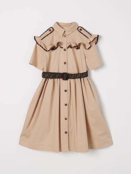 Fendi: Dress girl Fendi
