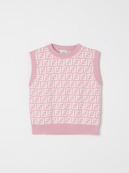 Top FF Fendi in maglia di viscosa>