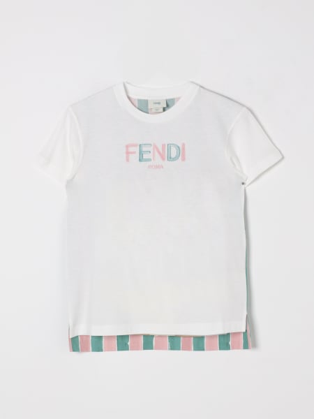 Fendi: T-shirt fille Fendi