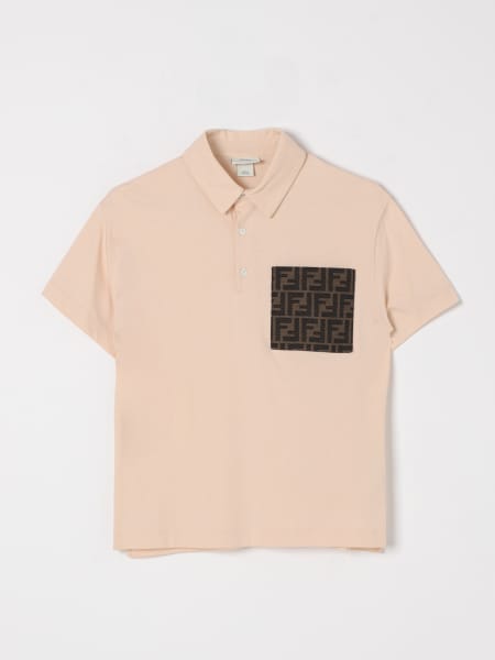 Fendi: Polo garçon Fendi