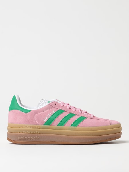 Adidas: Sneakers Gazelle Bold Adidas Originals in camoscio