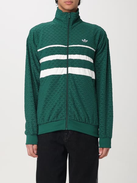 Felpa Adidas: Felpa con zip Adidas Originals in tessuto tecnico