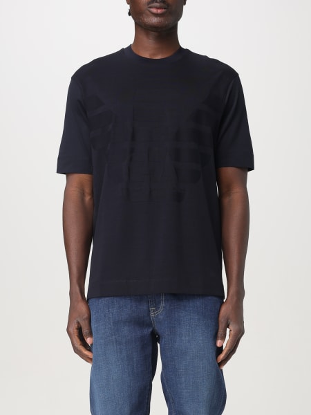 Tシャツ・カットソー EMPORIO ARMANI SS25 T-SHIRT (EM000747 AF12913 UB118) Emporio Armani T-shirt for Men SS25 | GIGLIO.COM