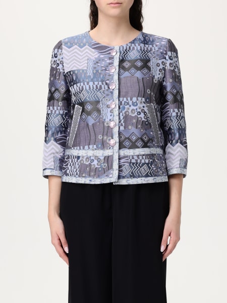 アウターその他 EMPORIO ARMANI Woman Blazer Multicolor EW001551TE13537 FZ013 EMPORIO ARMANI: Blazer woman - Multicolor | Emporio Armani