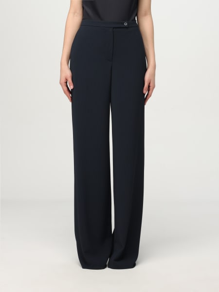 パンツ EMPORIO ARMANI Woman Pants Blue EW000851AF12514 UB115 EMPORIO ARMANI: Pants woman - Blue | Emporio Armani pants