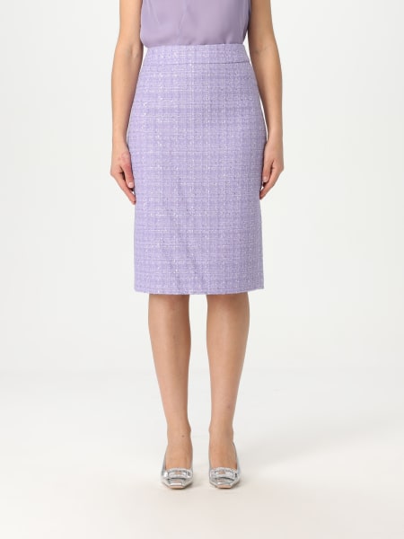 スカート EMPORIO ARMANI Woman Skirt Lilac EW001453AF12520 UA036 EMPORIO ARMANI: Skirt woman - Lilac | Emporio Armani skirt