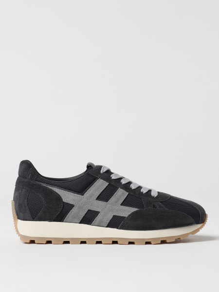 Sneakers 86er Hogan in camoscio e mesh >