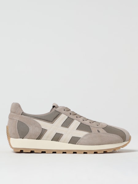 Sneakers H671 Hogan in camoscio e mesh >
