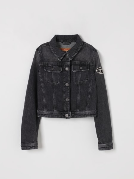 Diesel: 外套 女童 Diesel