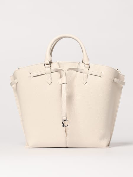 COCCINELLE: Shoulder bag woman - White | Coccinelle handbag