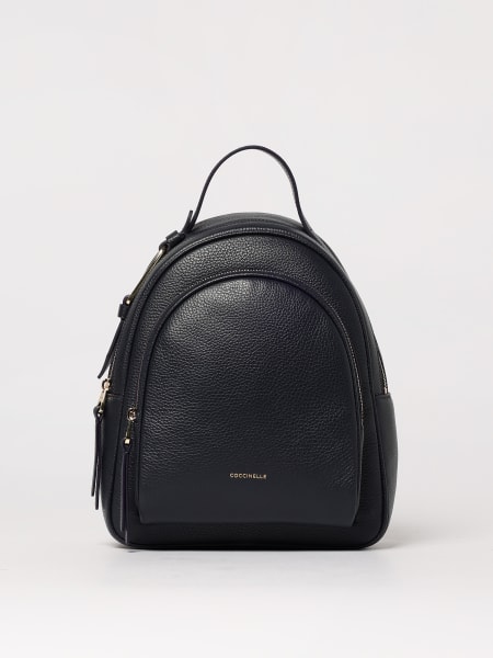 Zaino Malory Coccinelle in pelle a grana
