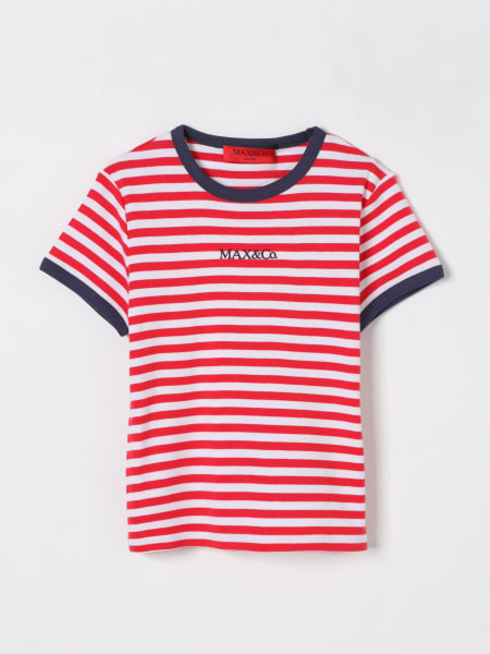 キッズ用トップス Max&Co. SS25 SHIRT (MX0003K MX004MX855) Max&Co. Kid T-shirt for Girls SS25 | GIGLIO.COM