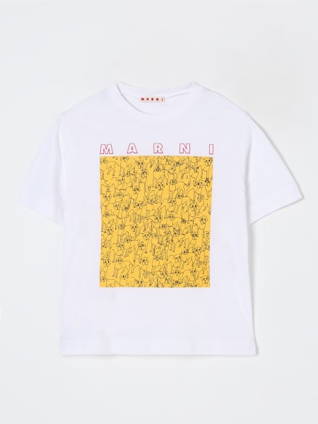 Marni: Футболка девочка Marni