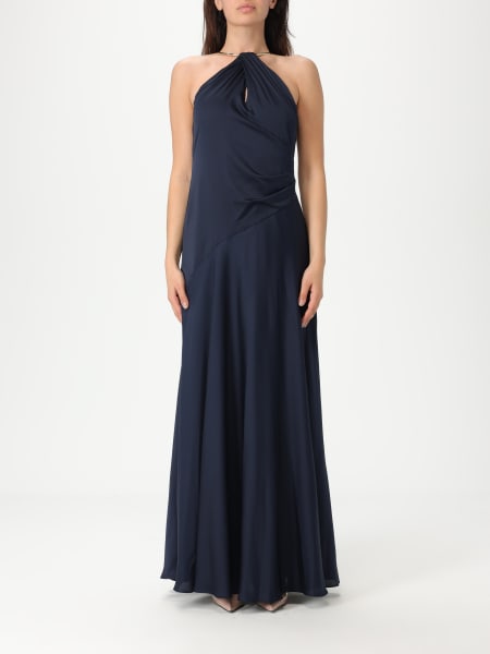 ワンピース LAUREN RALPH LAUREN Woman Dress Blue 253925627 002 LAUREN RALPH LAUREN: Dress woman - Blue | Lauren Ralph