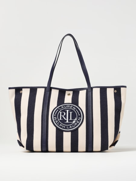 トートバッグ LAUREN RALPH LAUREN Woman Tote bags Navy 431950007 410 Lauren Ralph Lauren Tote bags for Women SS25 | GIGLIO.COM
