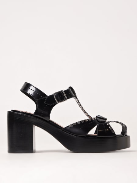 Bally: Sandalo Peggy Gut Bally in pelle spazzolata con borchie