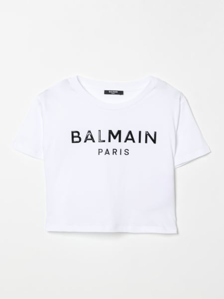 Balmain: T-shirt fille Balmain