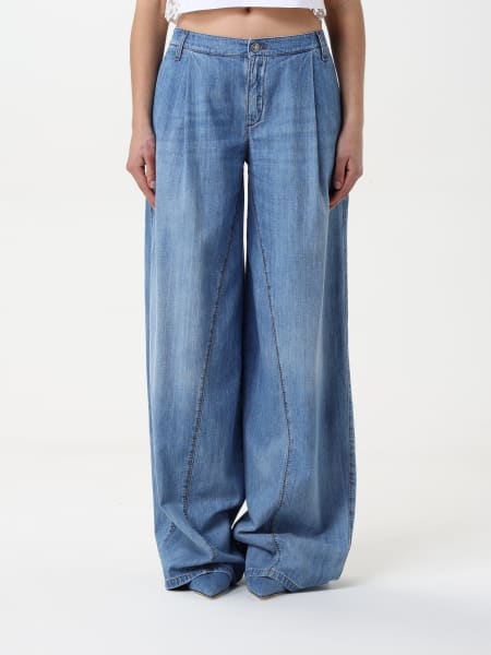Ermanno Scervino: Jeans palazzo Ermanno Scervino in denim
