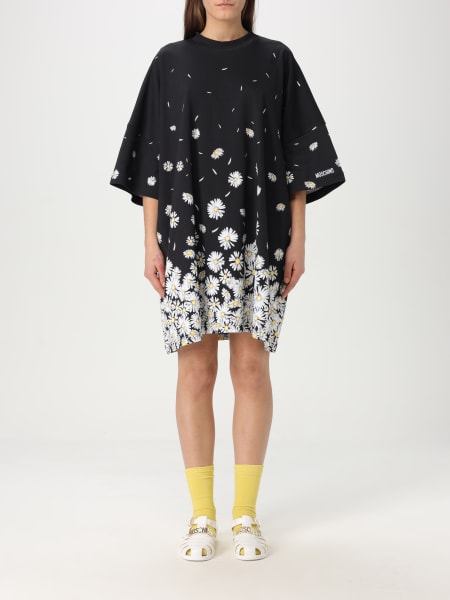 ワンピース MOSCHINO COUTURE Woman Dress Black 04270542 4555 MOSCHINO COUTURE: Dress woman - Black | Moschino Couture
