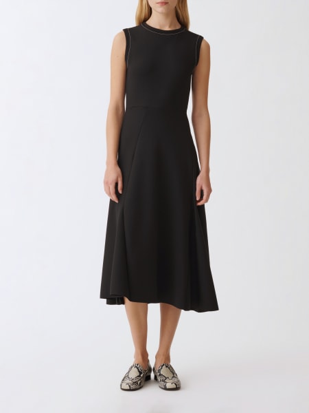 ワンピース FABIANA FILIPPI Woman Dress Black ABD265F204D614 825 FABIANA FILIPPI Dress in black