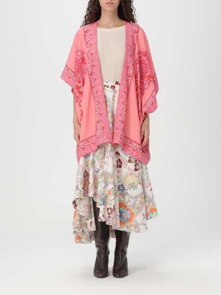 Etro: Kimono Etro in viscosa con stampa Paisley
