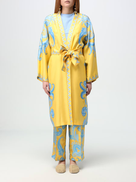 Etro: Kimono Etro in seta stampata