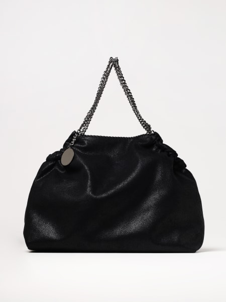 Borsa Falabella Tote Shaggy Stella McCartney in camoscio sintetico cracklè >