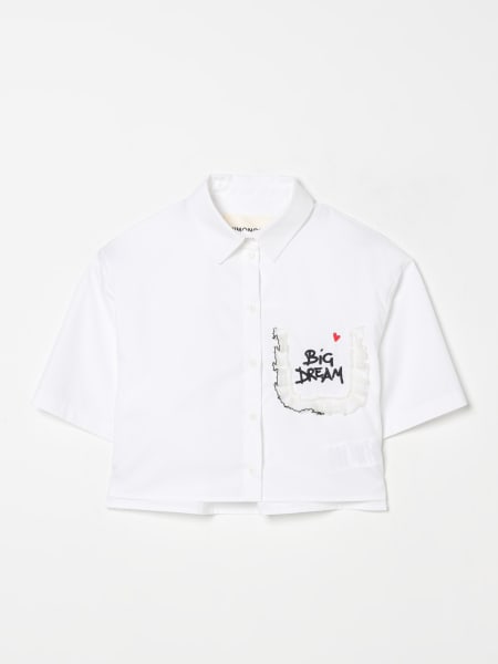 Simonetta: Camicia in cotone con fiocchi Simonetta
