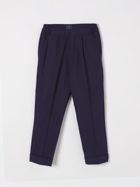 Fay Junior: Pantalone sartoriale in lana vergine Fay Junior