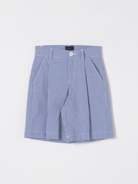 Fay Junior: Pantaloncino vichy Fay Junior in cotone
