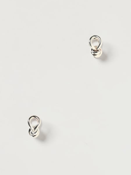 アクセサリーその他 BOTTEGA VENETA Woman Jewel Silver 720038V5070 8117 Bottega Veneta Silver earrings | Women's Jewelery | Vitkac