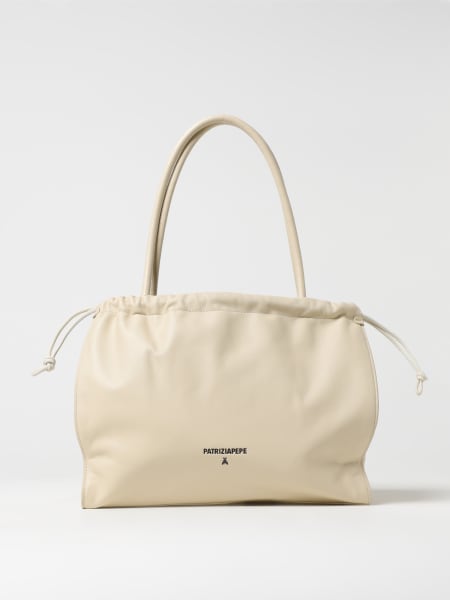 PATRIZIA PEPE 2A2910J129K103 関税送料込 Fly leather clutch bag with chain