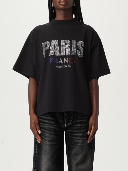 Balenciaga T-shirt for Women SS25 | GIGLIO.COM