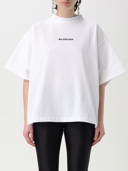 Balenciaga T-shirt for Women SS25 | GIGLIO.COM