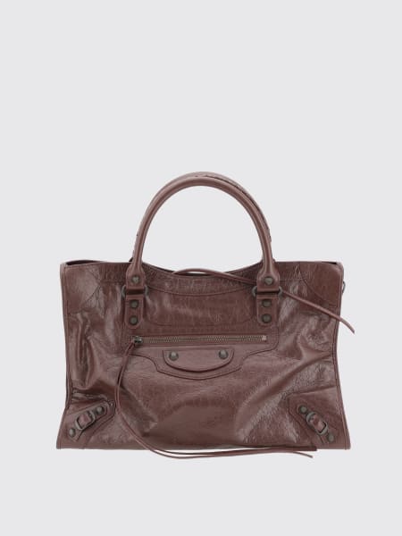 Borsa Le City Balenciaga in pelle Arena