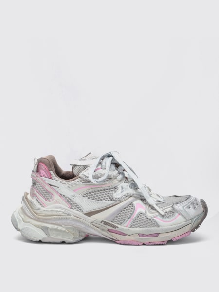 Sneakers Runner 2 Balenciaga in mesh e pelle sintetica used >
