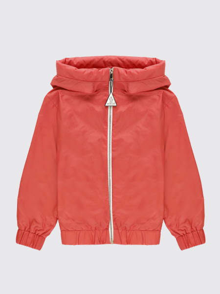 Moncler: Giacca a vento in nylon con zip Moncler