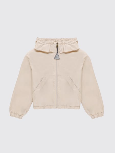 Moncler: Giacca a vento in nylon con zip Moncler