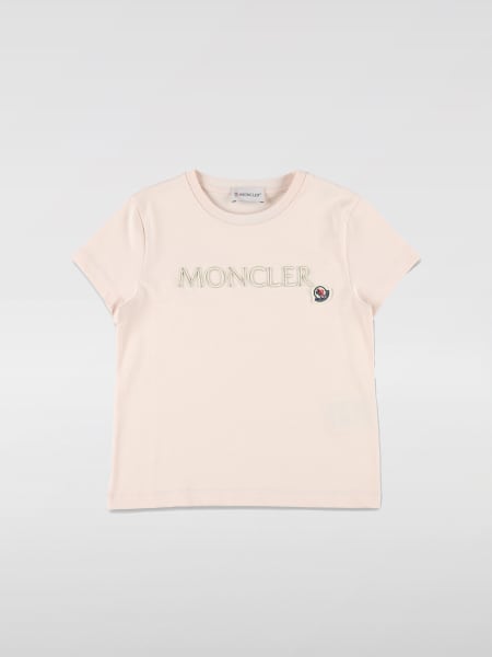 Moncler: T-shirt Moncler in cotone con logo