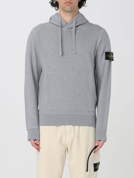 Felpa basic Stone Island in cotone