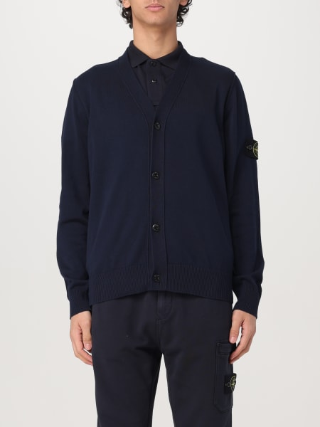 Stone Island: Stone Island organic soft cotton gauge 14 cardigan