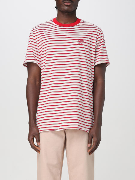 Tシャツ・カットソー GOLDEN GOOSE 'Nam' T-shirt Multicolor Black T-shirt with multicolor print