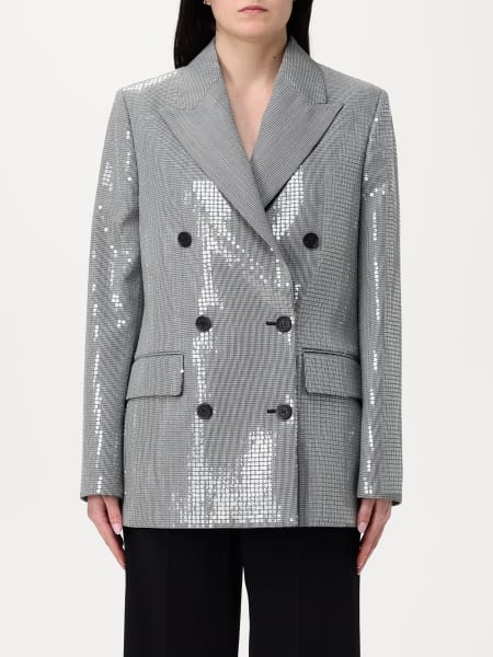 アウターその他 GOLDEN GOOSE Woman Blazer Black GWP02265P00193982600 GOLDEN GOOSE: Blazer woman - Black | Golden Goose blazer