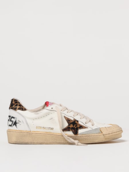 スニーカー GOLDEN GOOSE Woman Sneakers Yellow Cream Golden Goose Running Sole Sneakers | Yellow | FARFETCH