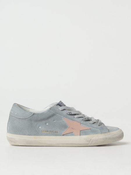 Sneakers Super-Star Golden Goose in camoscio used >